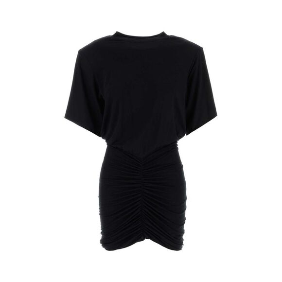 mango mini black dress THE KASUMA MINI JERSEY DRESS  MISHA